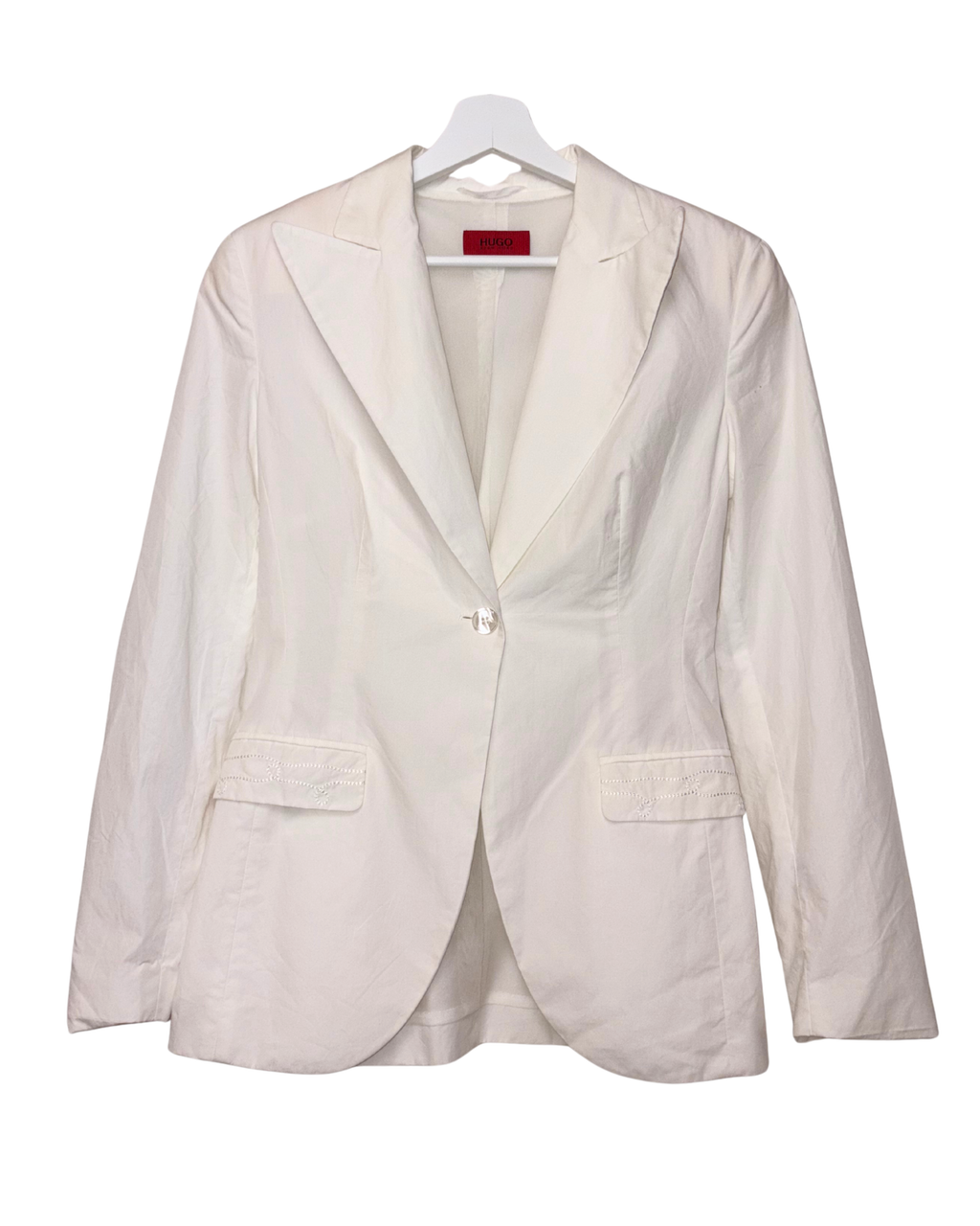 Sacou alb Hugo