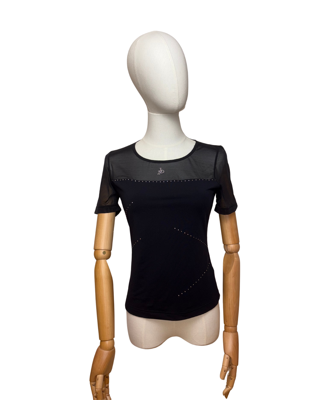 Top cu mesh Rocco Barocco