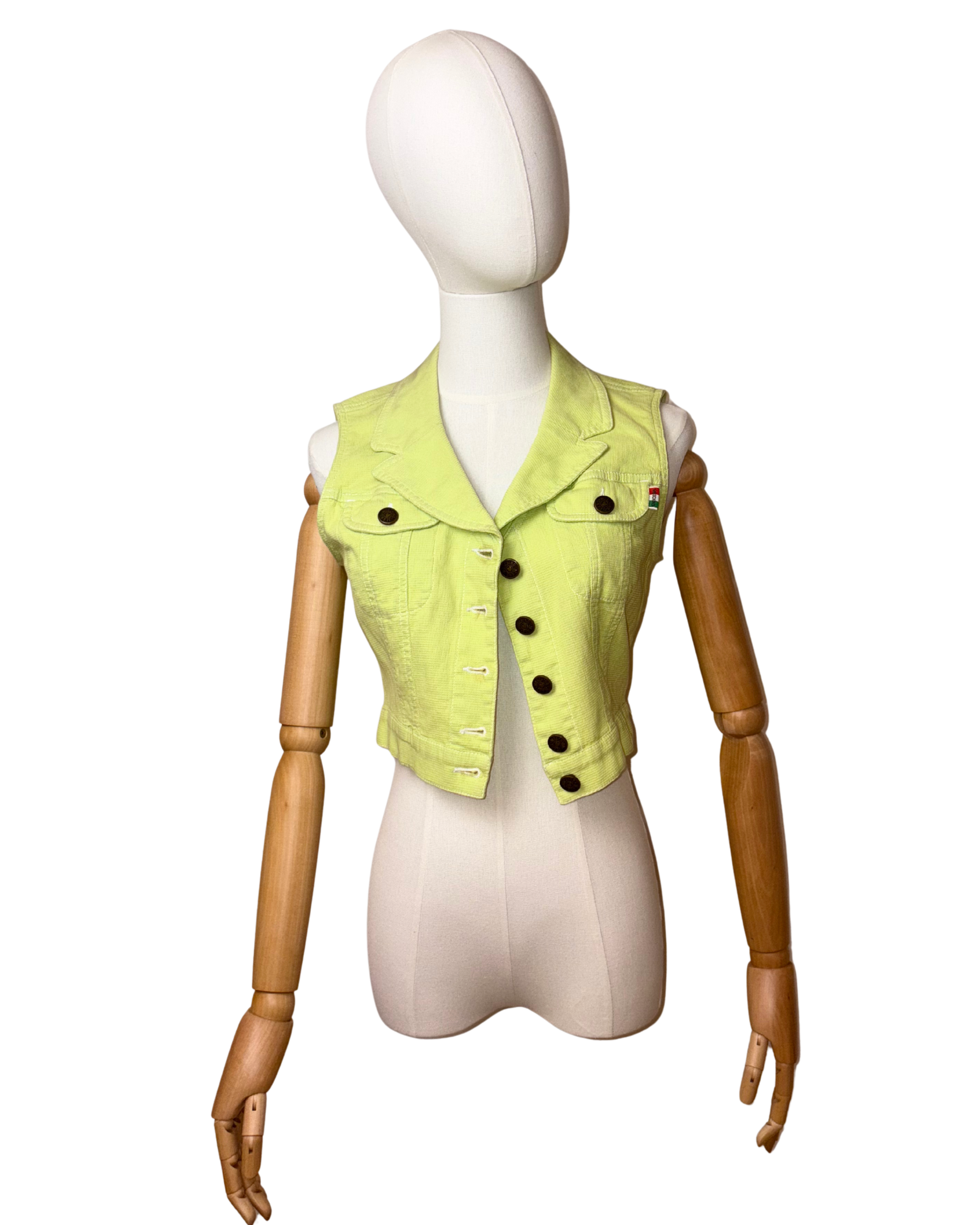 Vestă Cropped Moschino