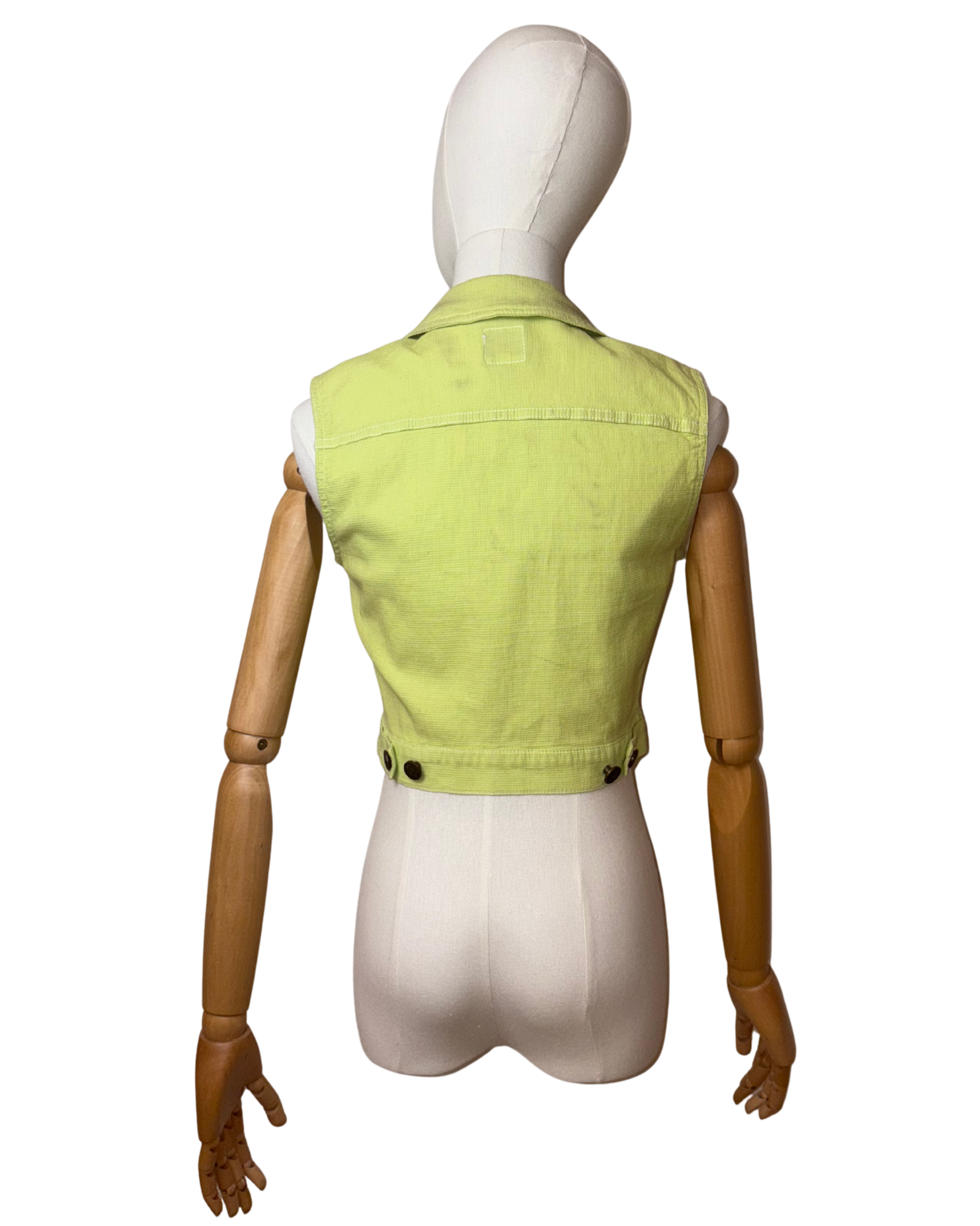 Vestă Cropped Moschino