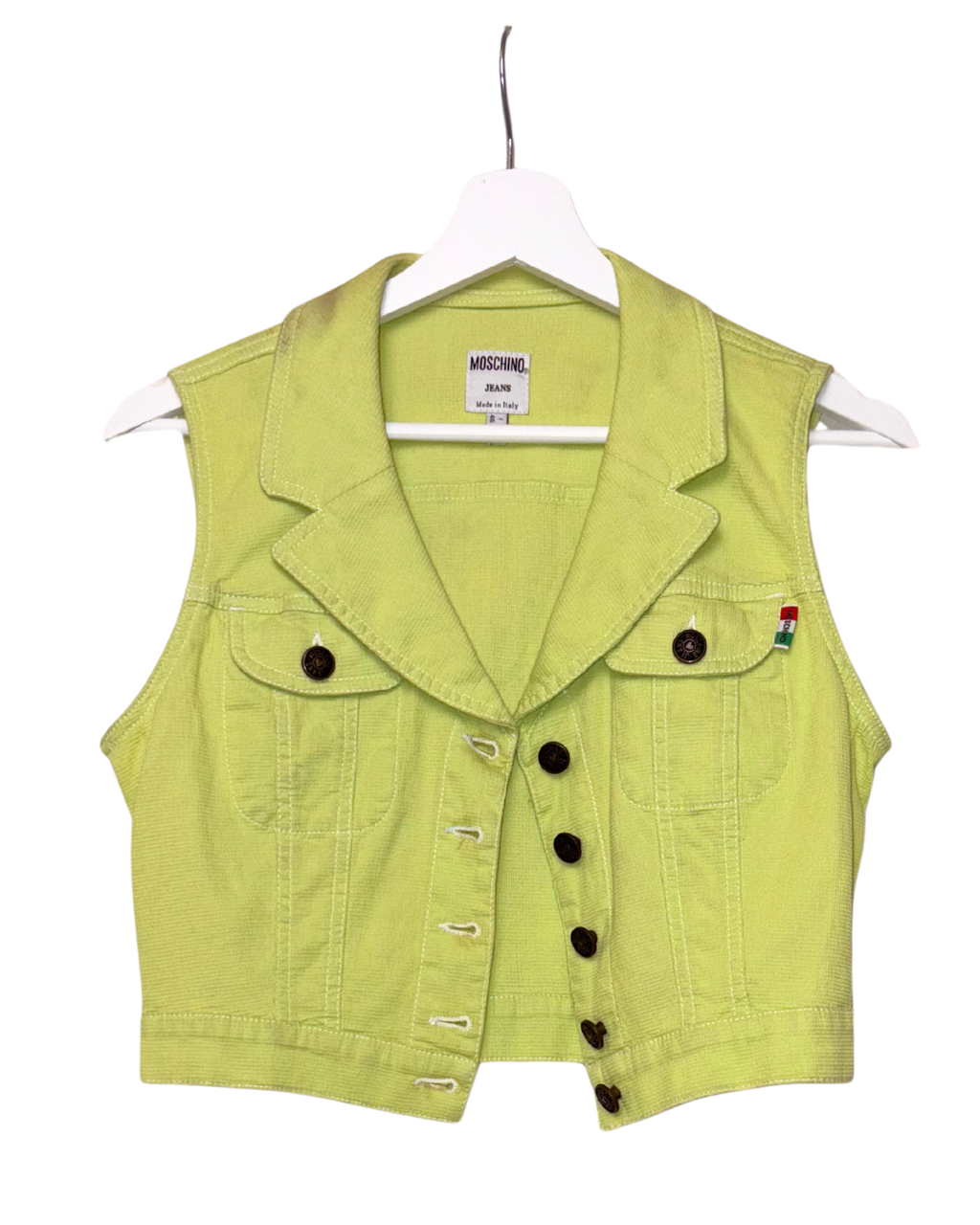 Vestă Cropped Moschino