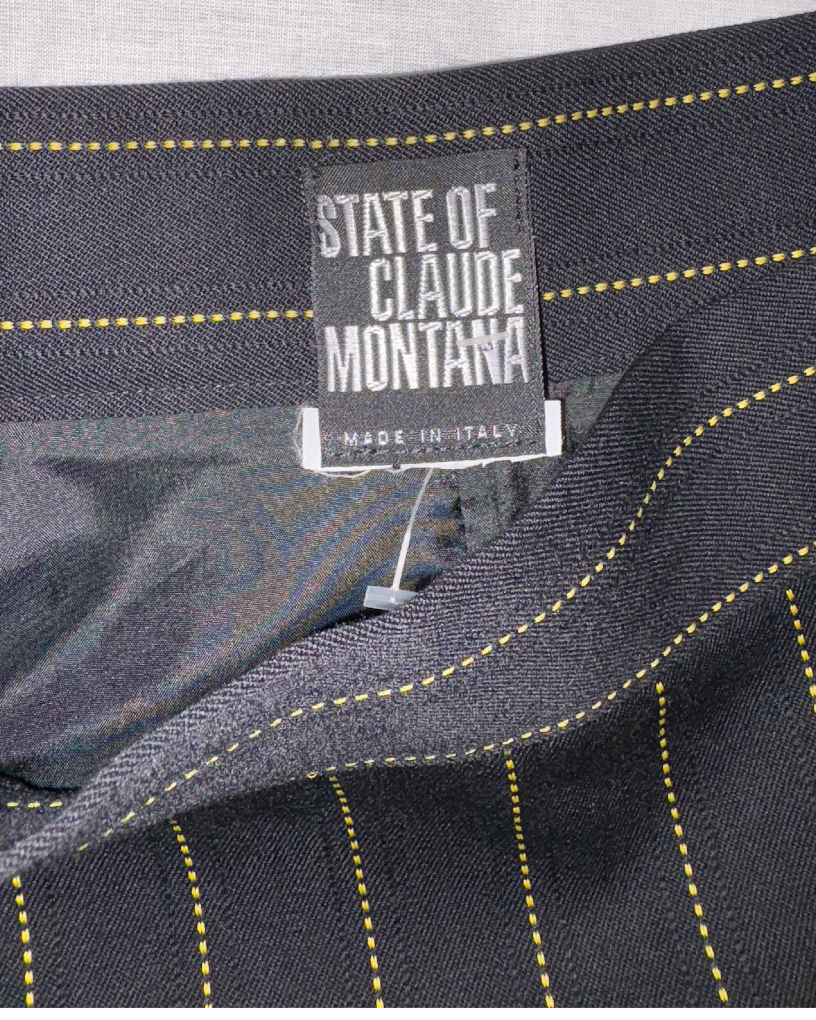 Fustă vintage Claude Montana