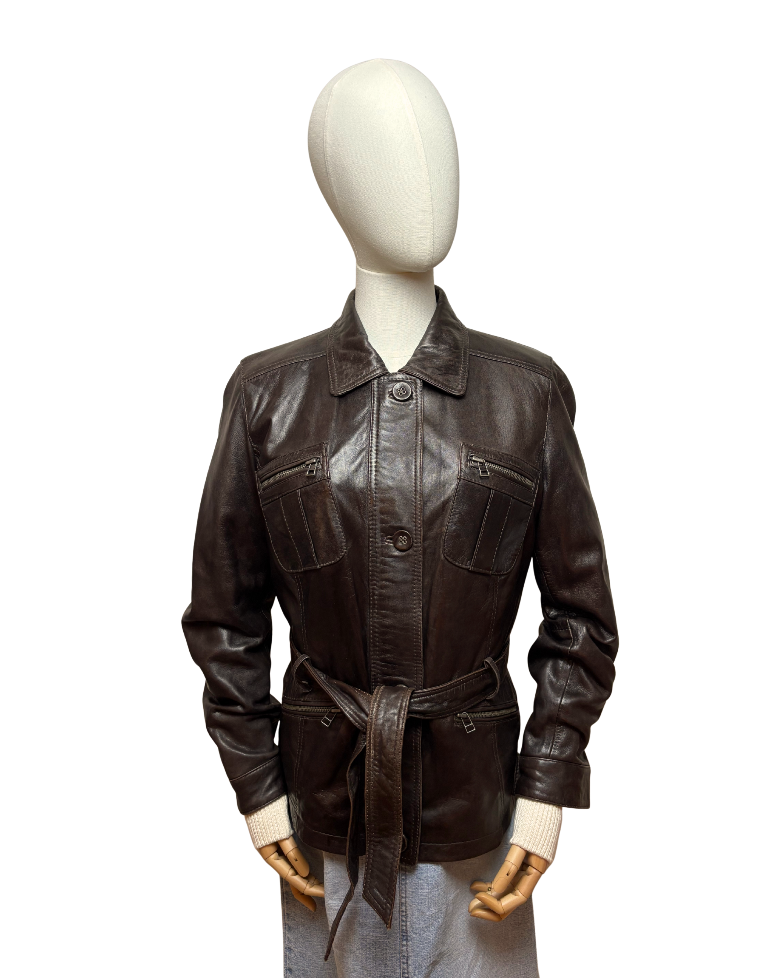 Geaca de piele Sixth Sense