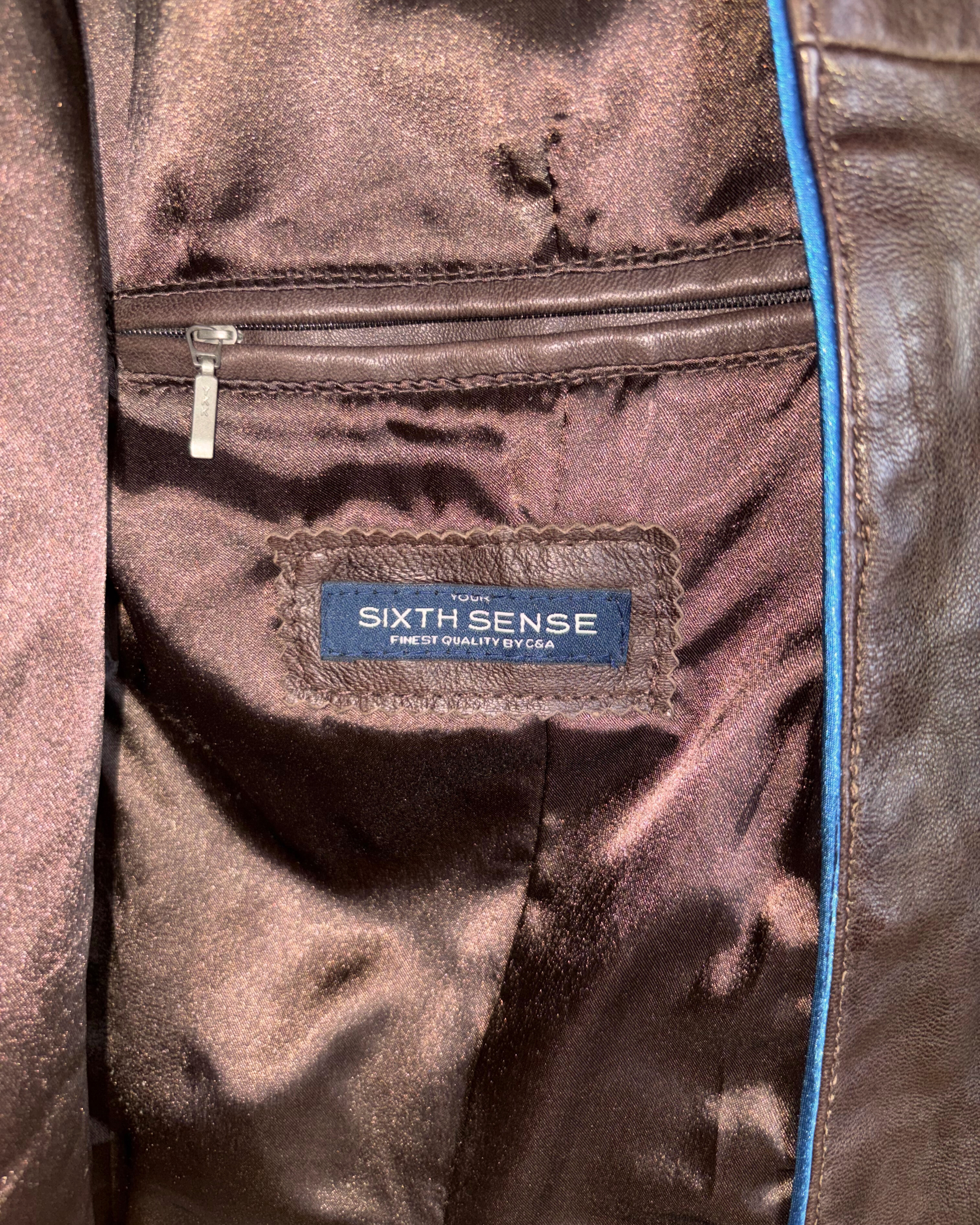 Geaca de piele Sixth Sense