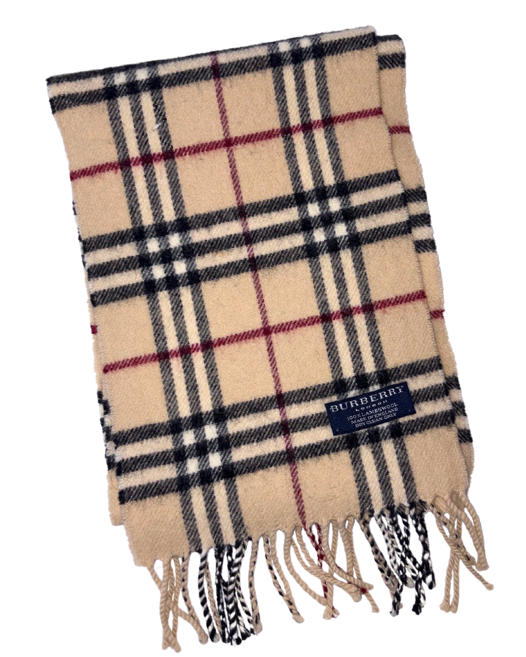 Fular din 100% lână Burberry