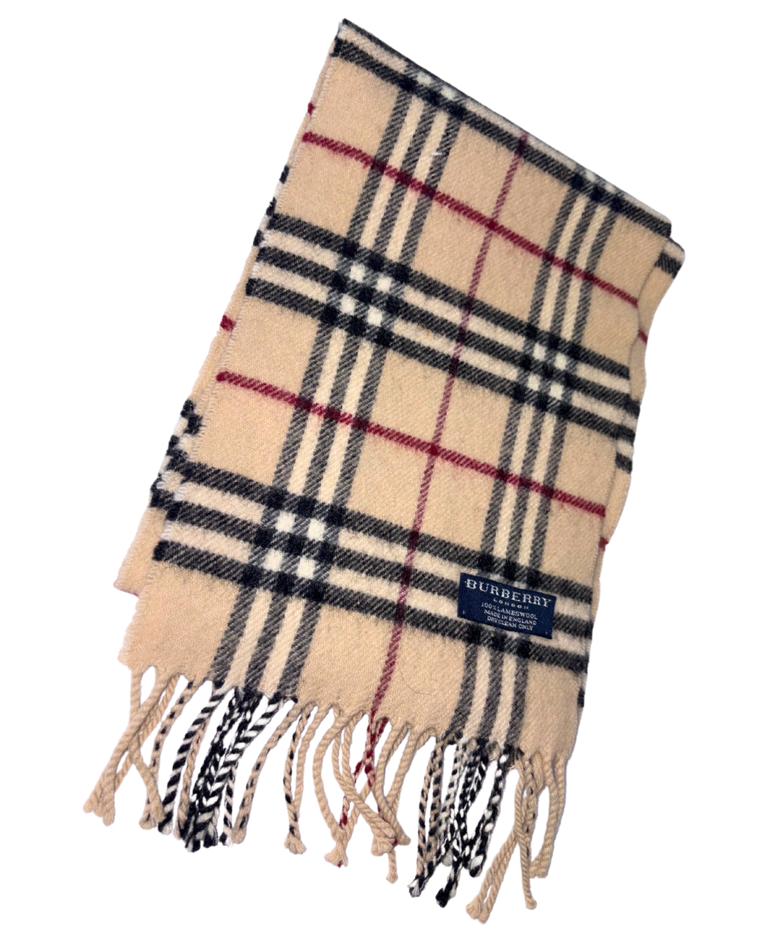 Fular din 100% lână Burberry