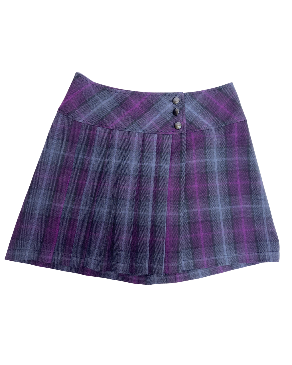 Tartan miniskirt Condipel