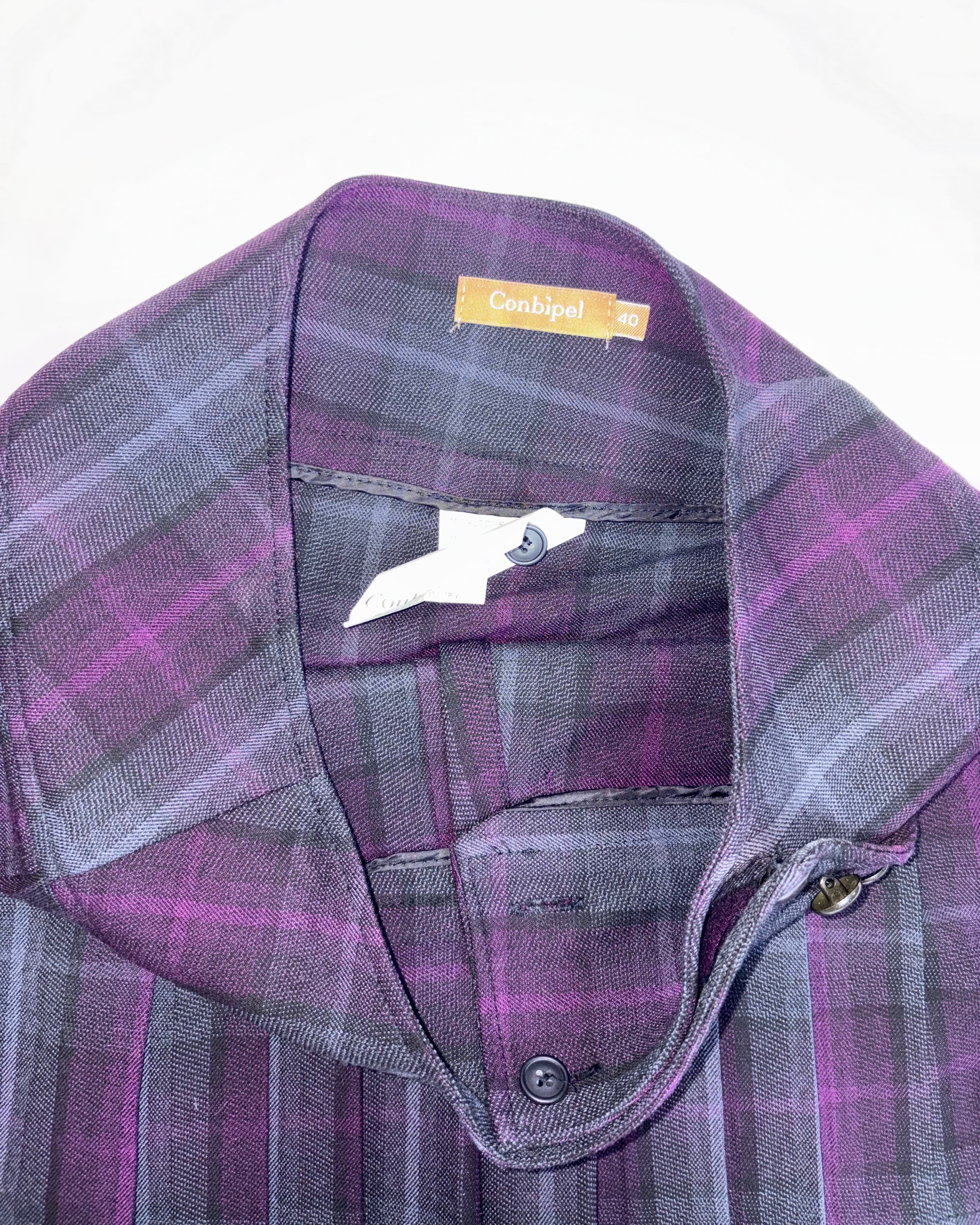 Tartan miniskirt Condipel