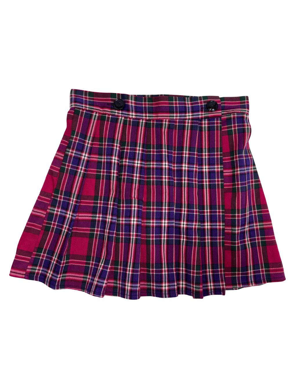 Tartan miniskirt