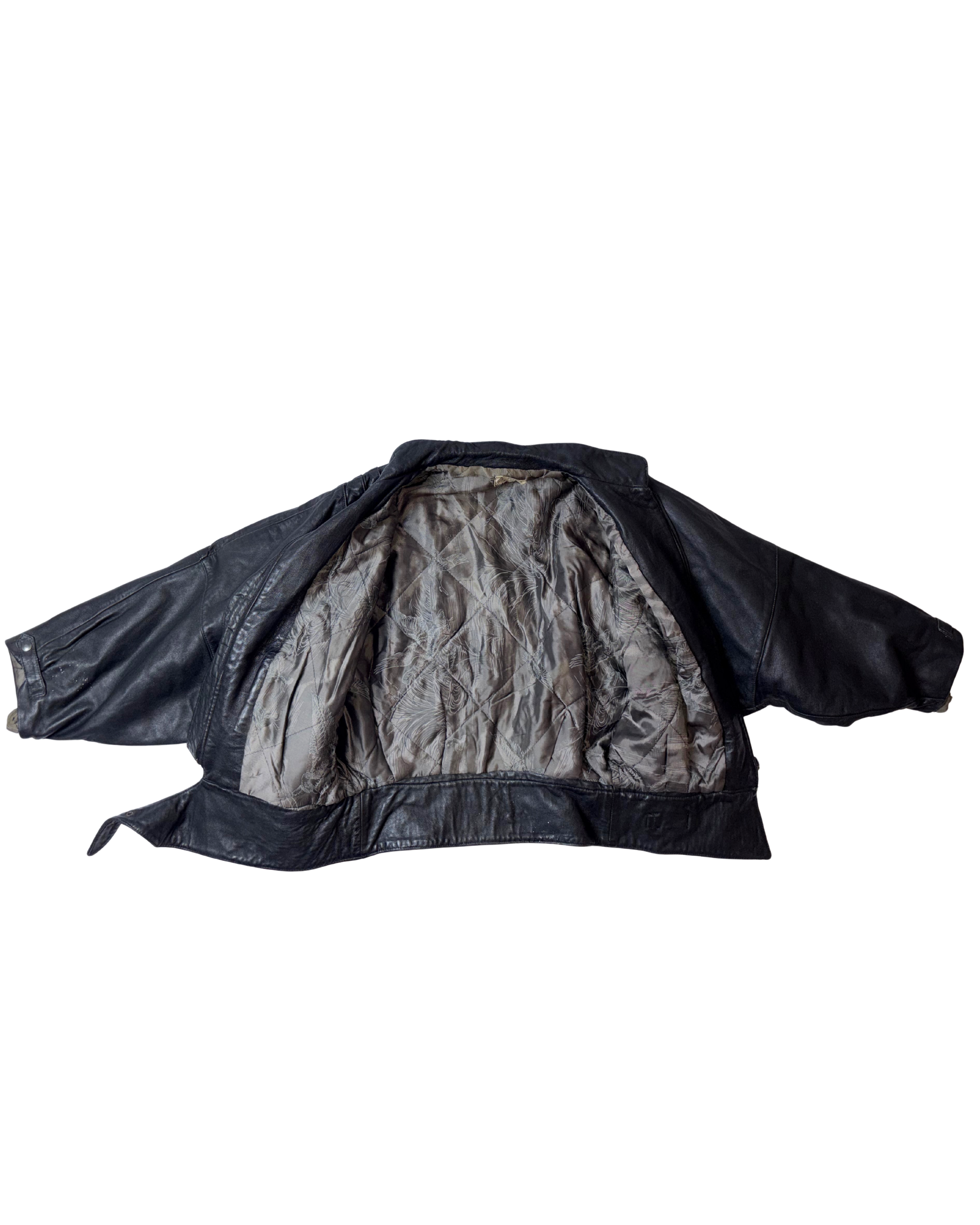 Geaca de piele Bomber Cocori