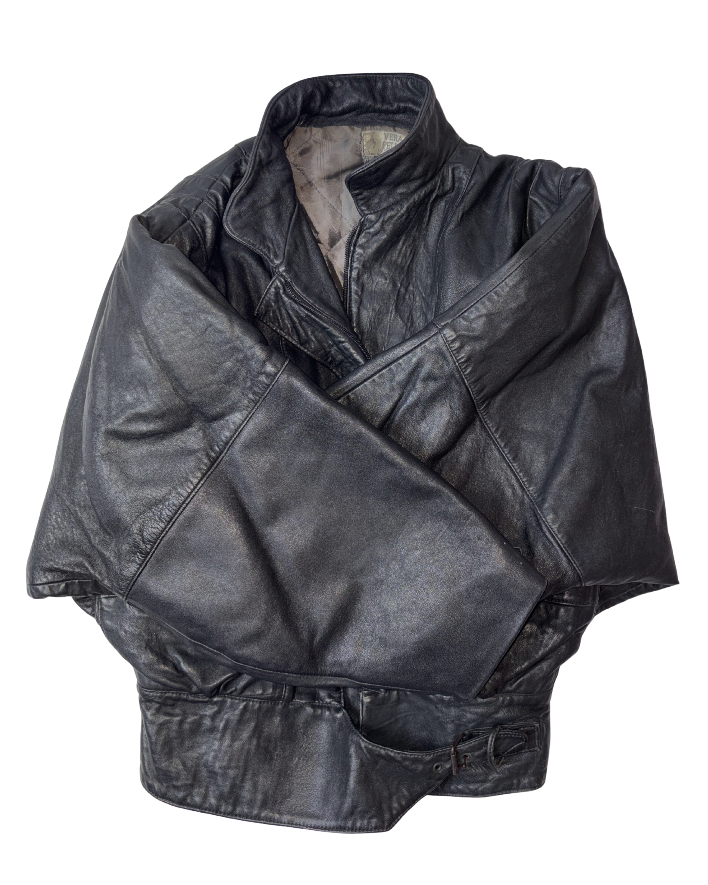 Geaca de piele Bomber Cocori