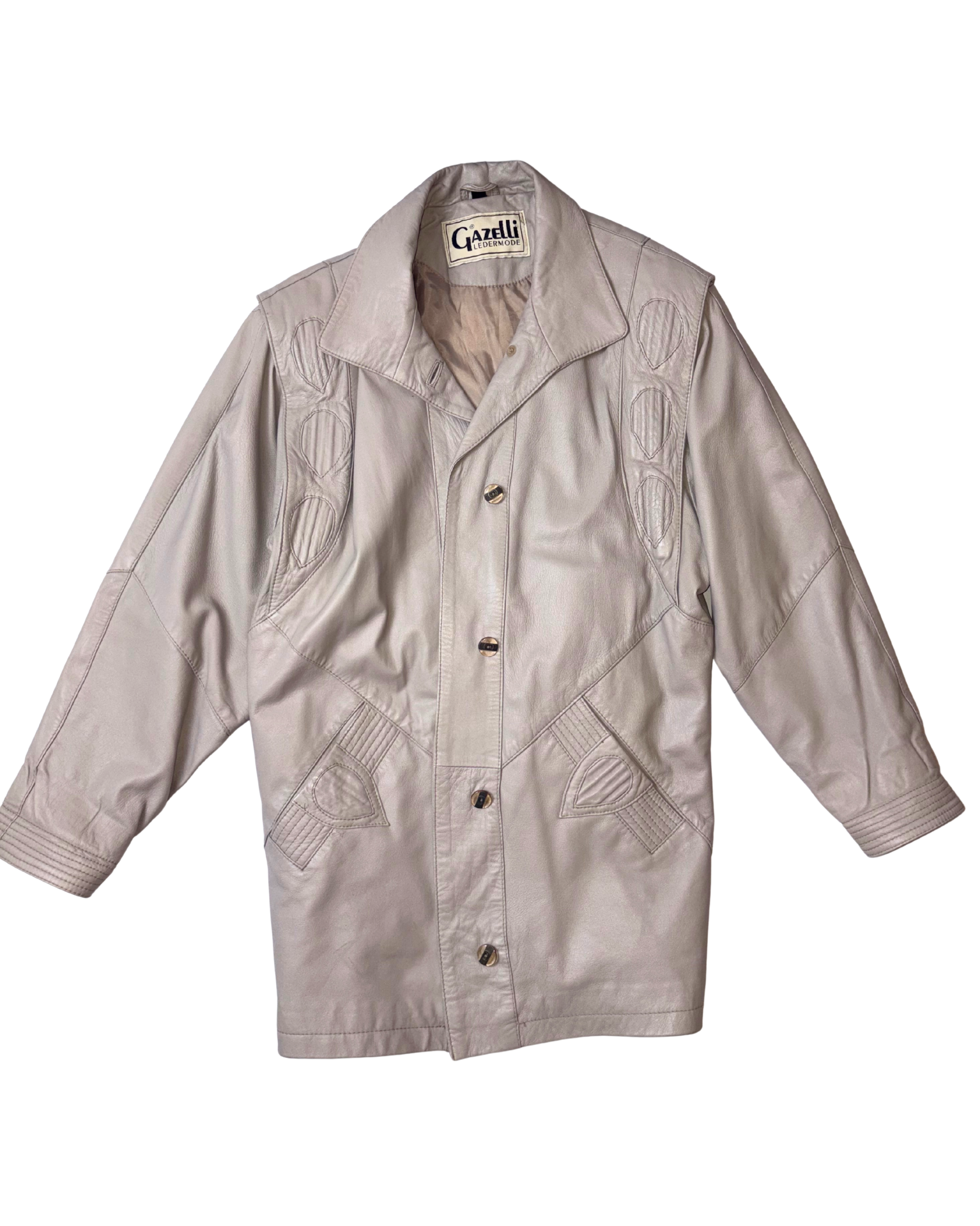 Palton de piele Gazelli