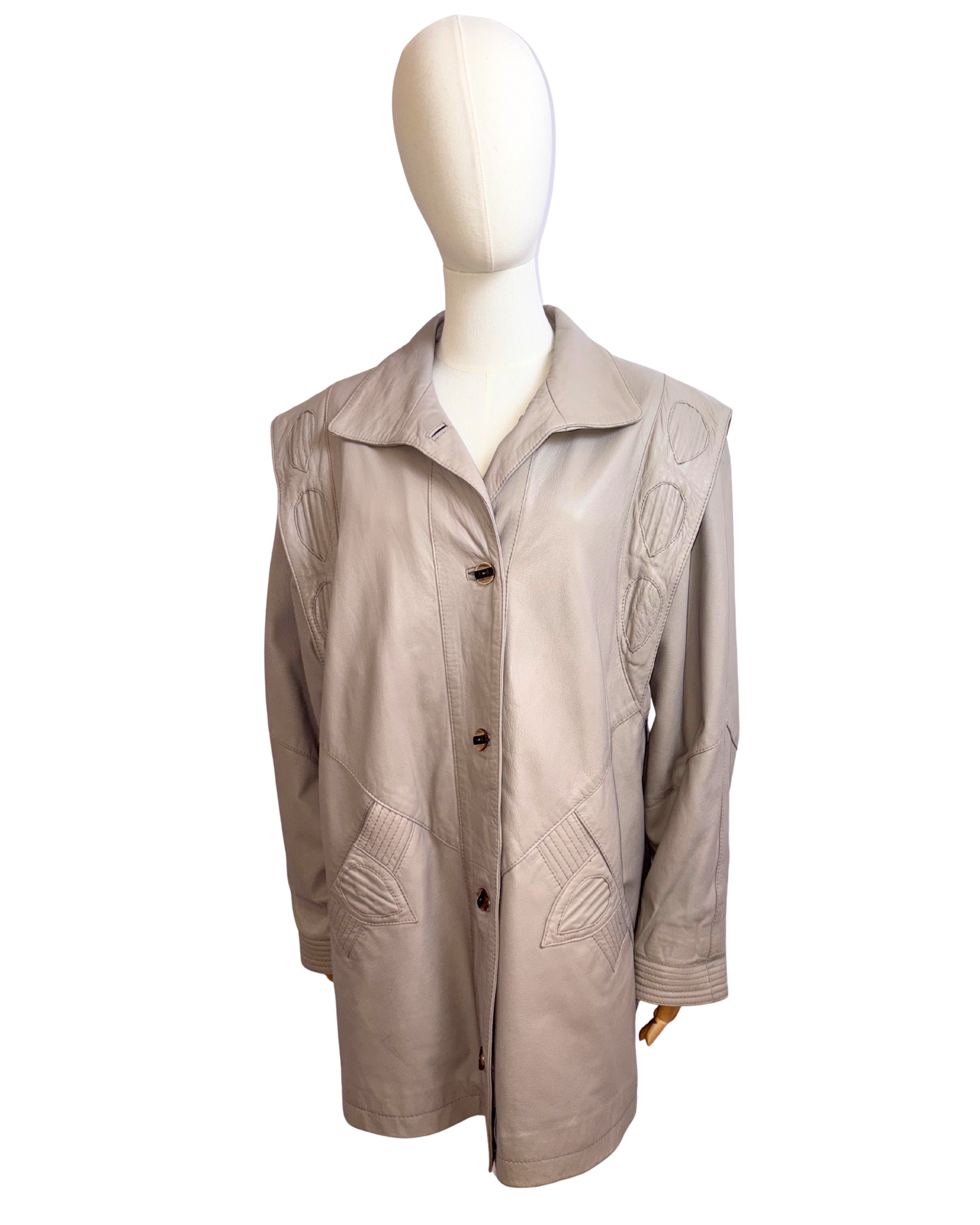 Palton de piele Gazelli