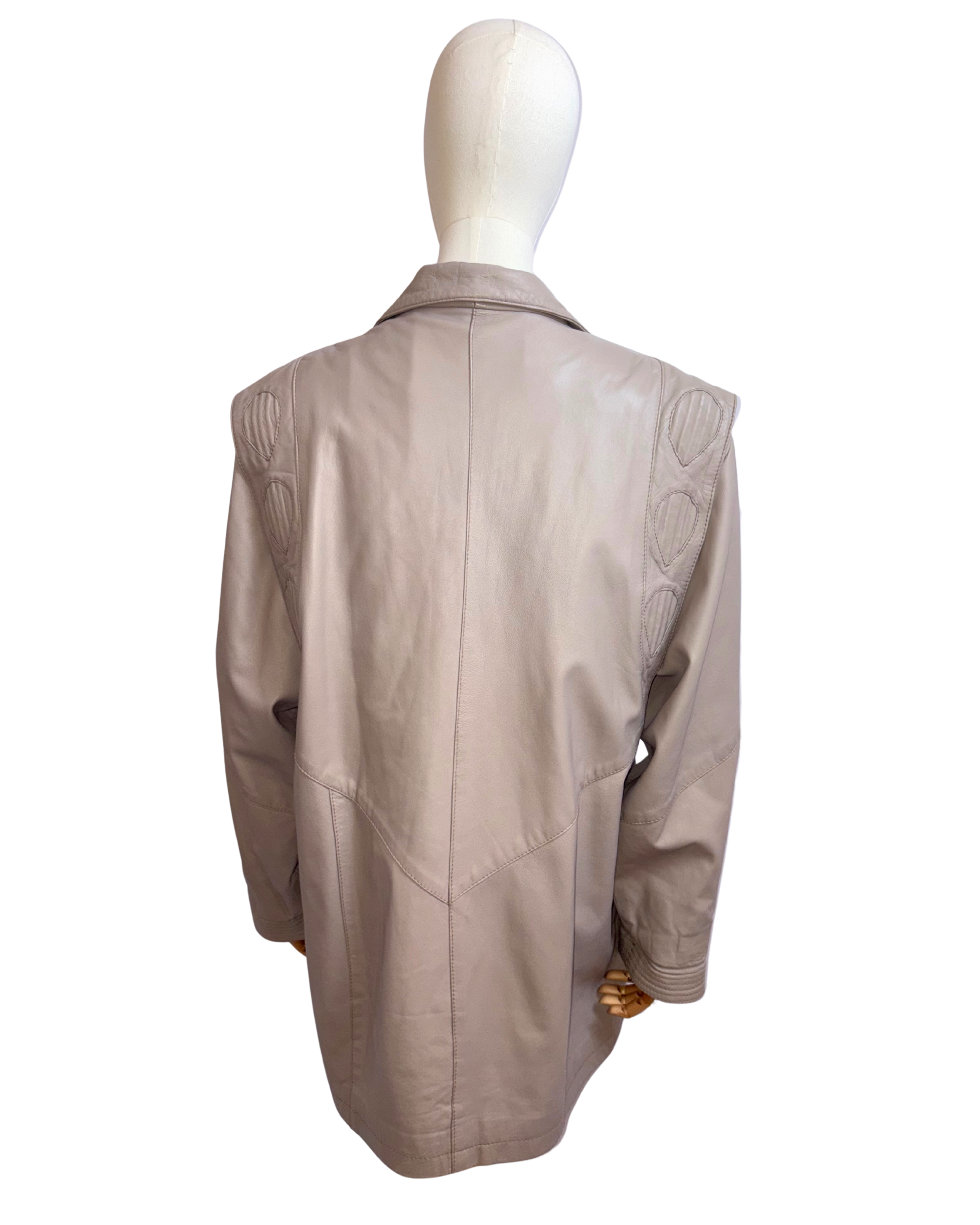 Palton de piele Gazelli