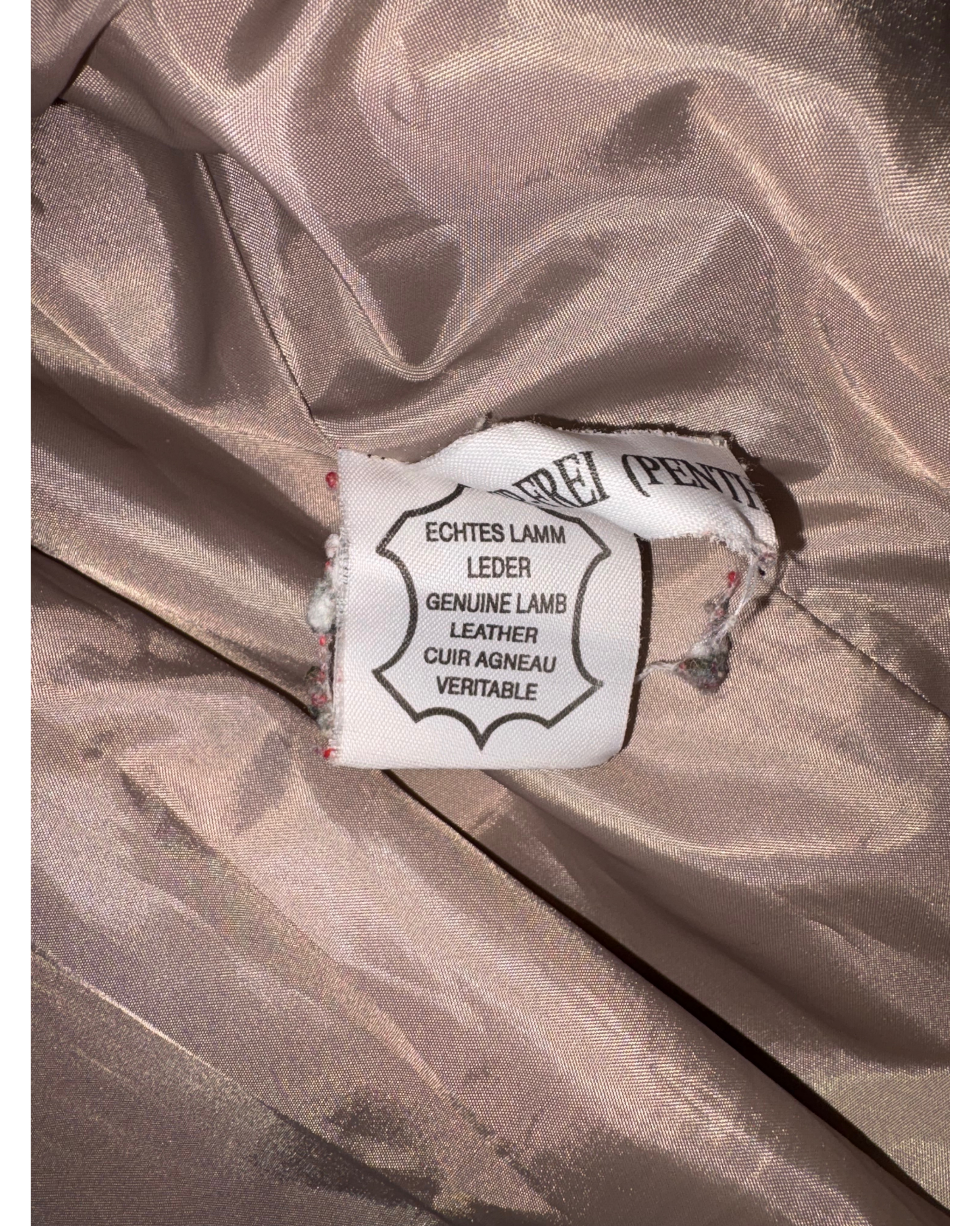 Palton de piele Gazelli