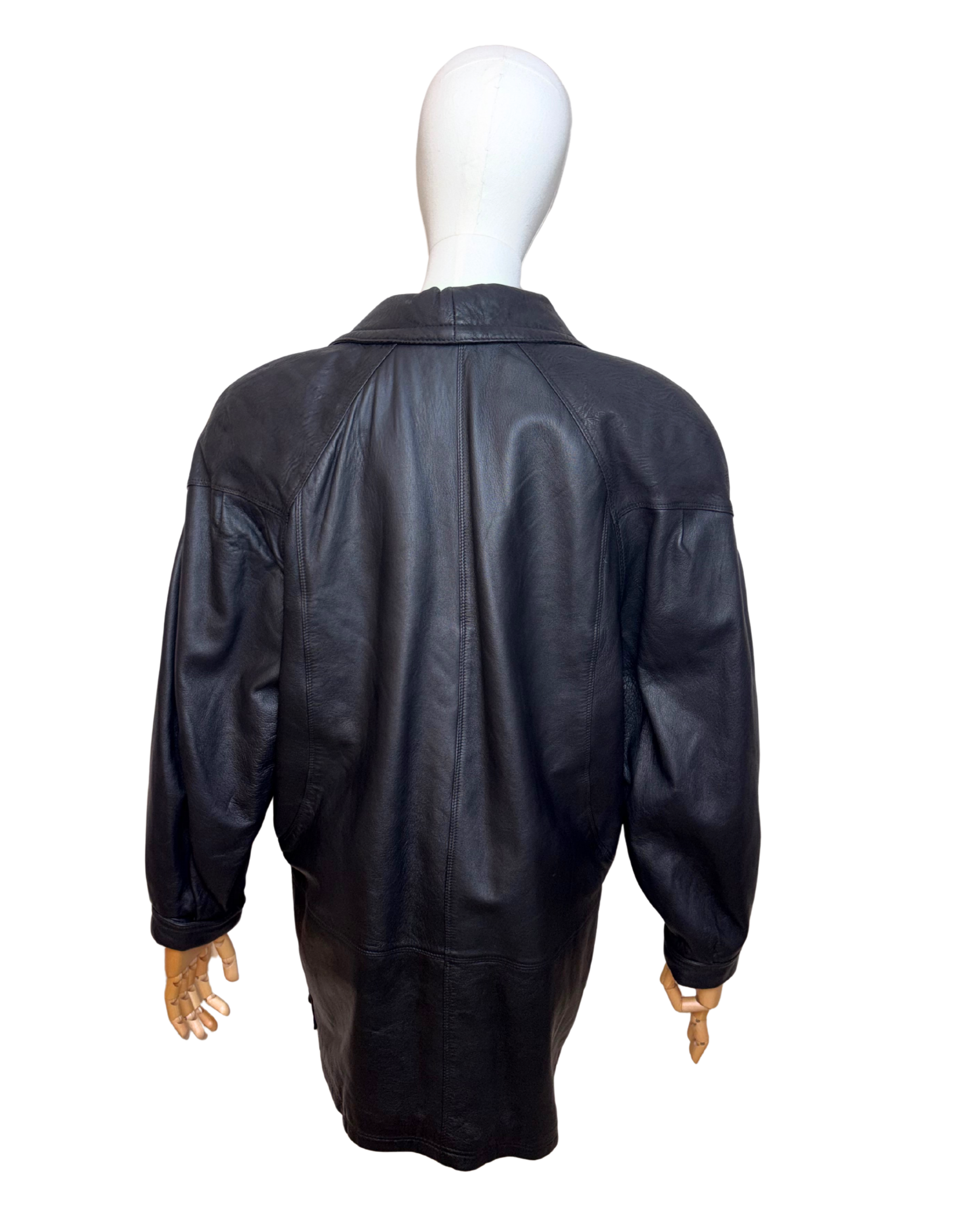 Geaca de piele Zebra