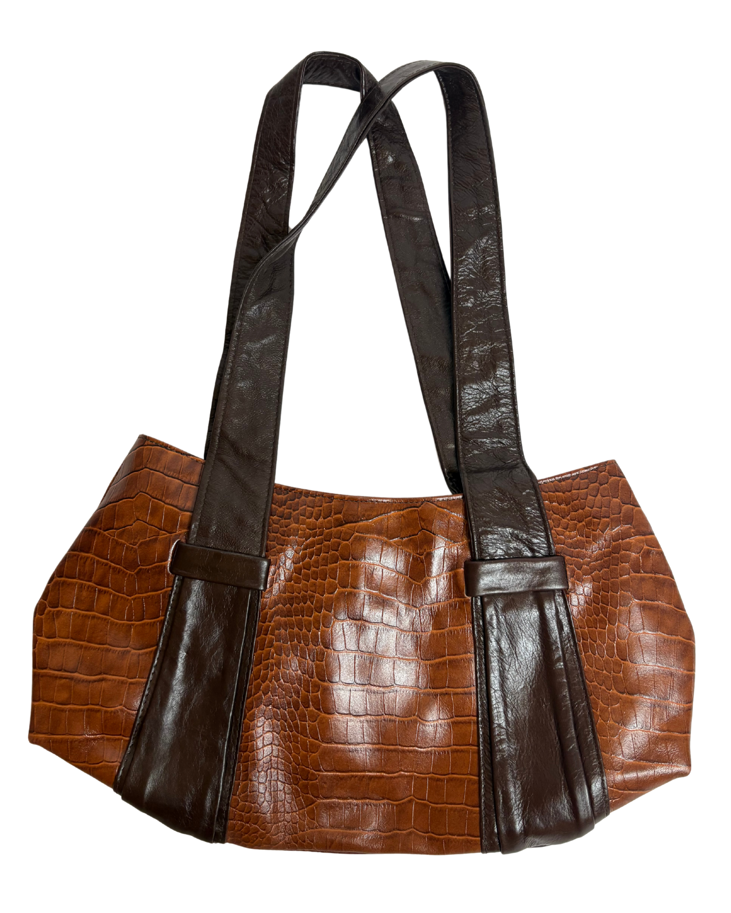 Geantă din piele de crocodil